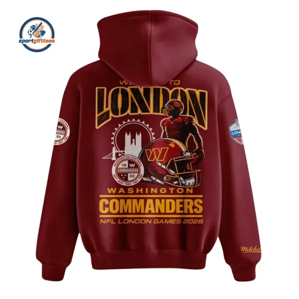 Washington Commanders Mitchell & Ness 2026 Hoodie